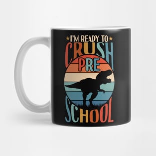 Preschool Dinosaur Trex Back To School Gifts Mug